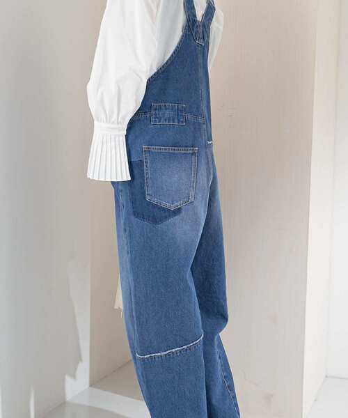 最終値下げ！【新品】KBF(ケービーエフ)リメイクオーバーオール・サロペット KBF - 最終値下げ！【新品】KBF(ケービーエフ)リメイク