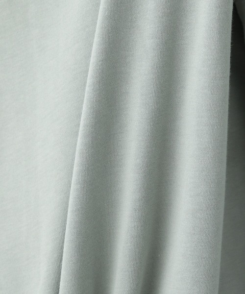 LEPSIM（レプシィム）の「ワイドBIGロンT 925187（Tシャツ/カットソー・レディース・ブラック/オフホワイト/カーキ/イエロー・FREE）」の19枚目の写真