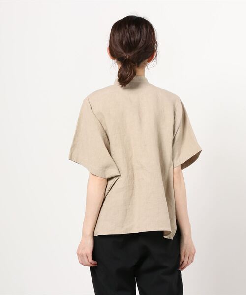 A PUPIL（アピューピル）の「A PUPIL OUT POCKET LINEN BLOUSE（シャツ 