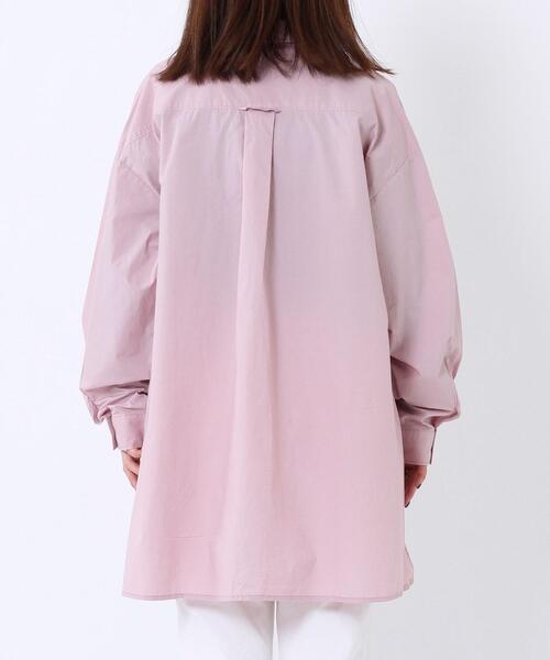 coen(コーエン)の「USAコットンクラシックシャツ#(シャツ/ブラウス・レディース・ライトピンク/ベージュ/ネイビー・FREE)」の15枚目の写真