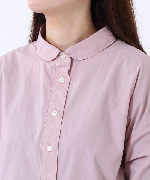 coen(コーエン)の「USAコットンクラシックシャツ#(シャツ/ブラウス・レディース・ライトピンク/ベージュ/ネイビー・FREE)」の16枚目の写真