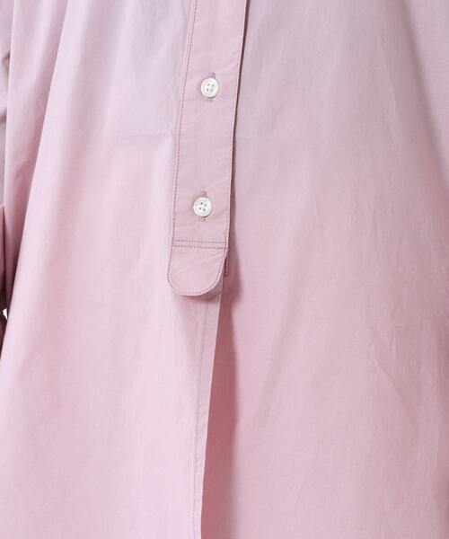 coen(コーエン)の「USAコットンクラシックシャツ#(シャツ/ブラウス・レディース・ライトピンク/ベージュ/ネイビー・FREE)」の18枚目の写真