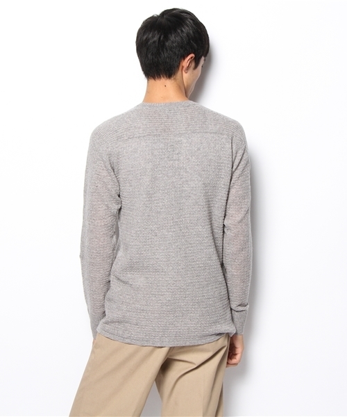 Schott(ショット)の「Schott/ショット/THERMAL KNIT SKULL/サーマル ニット スカル(ニット/セーター・メンズ・ブラック/グレー・SMALL/LARGE/MEDIUM)」の9枚目の写真