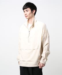 CIAOPANIC TYPY | 光沢リネンアノラックスタンドジャケット(ブルゾン)
