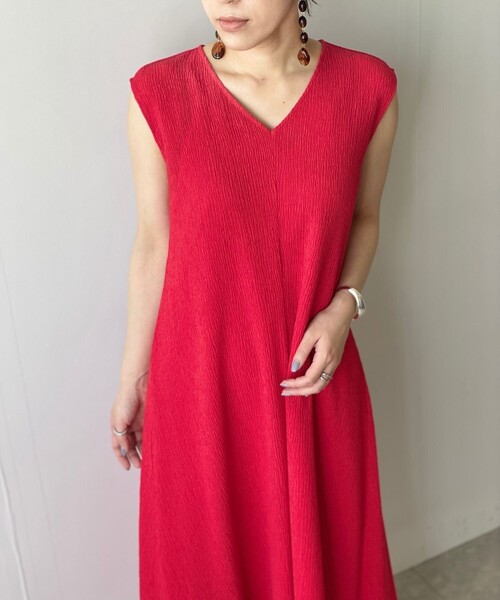 JET（ジェット）の「◆ペチコート付きプリーツジャージフレアワンピース（ワンピース・レディース・ブラック/ネイビー/レッド系1・04）」の17枚目の写真