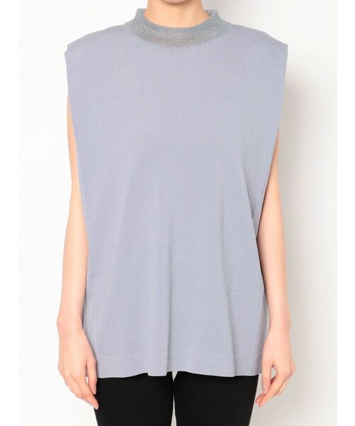 LAGUNAMOON（ラグナムーン）の「タックショルダーニットプルオーバー（ニット/セーター・レディース・ブラック/ベージュ/ブルー・FREE）」の17枚目の写真