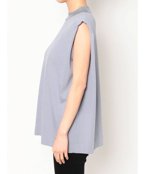 LAGUNAMOON（ラグナムーン）の「タックショルダーニットプルオーバー（ニット/セーター・レディース・ブラック/ベージュ/ブルー・FREE）」の6枚目の写真