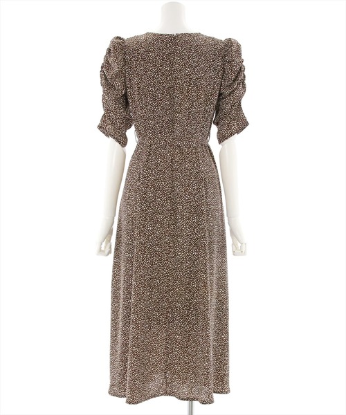 clear(クリア)の「ダルメシアンギャザースリーブワンピース(ワンピース・レディース・ブラウン/オフホワイト/ライトブラウン・F)」の15枚目の写真