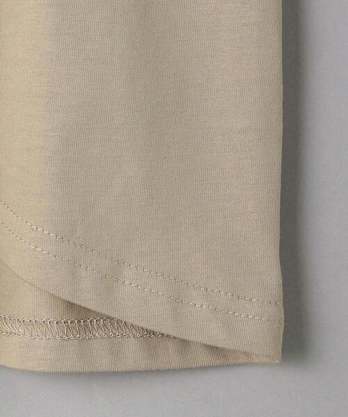 MAISON MAVERICK PRESENTS(メゾンマベリックプレゼンツ)の「<MAISON MAVERICK PRESENTS>ショルダーカットTシャツ :(Tシャツ/カットソー・レディース・ホワイト/ベージュ・38)」の14枚目の写真