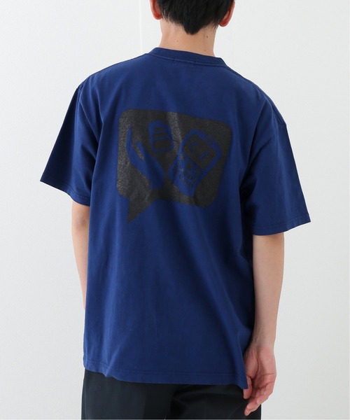 C.E(シーイー)の「【C.E / シーイー】 OVERDYE MOBILE BUBBLE T(Tシャツ/カットソー・メンズ・ネイビー/ブラック・MEDIUM/LARGE/X-LARGE)」の1枚目の写真