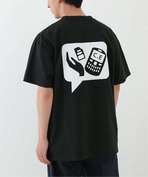 C.E(シーイー)の「【C.E / シーイー】 OVERDYE MOBILE BUBBLE T(Tシャツ/カットソー・メンズ・ネイビー/ブラック・MEDIUM/LARGE/X-LARGE)」の2枚目の写真