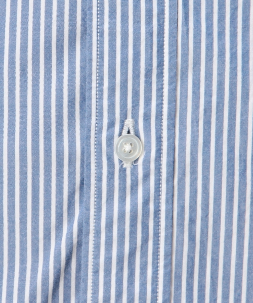 BEAUTY&YOUTH UNITED ARROWS(ビューティーアンドユースユナイテッドアローズ)の「BY プレーン バンドカラー シャツ§◇(シャツ/ブラウス・メンズ・ライトブルー/オフホワイト・SMALL/X-SMALL/MEDIUM/X-LARGE/LARGE)」の11枚目の写真