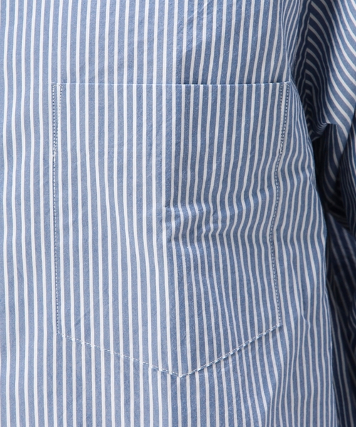 BEAUTY&YOUTH UNITED ARROWS(ビューティーアンドユースユナイテッドアローズ)の「BY プレーン バンドカラー シャツ§◇(シャツ/ブラウス・メンズ・ライトブルー/オフホワイト・SMALL/X-SMALL/MEDIUM/X-LARGE/LARGE)」の12枚目の写真