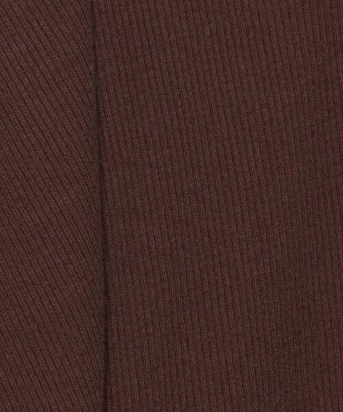 H beauty & youth リブロングドレス　brown H beauty & youth リブロングドレス brown BEAUTY&YOUTH UNITED