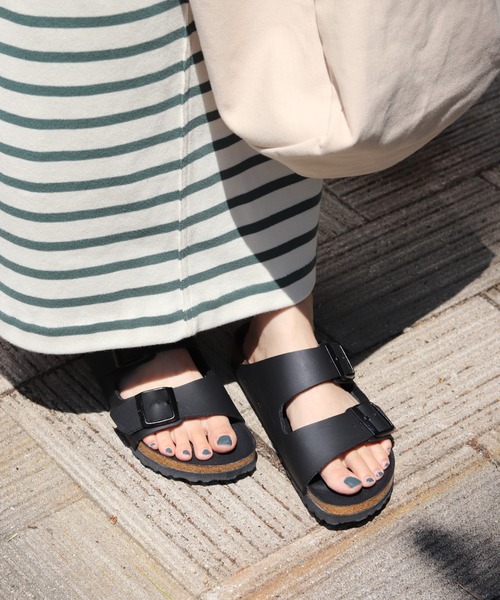 SLOBE IENA(スローブイエナ)の「【BIRKENSTOCK/ビルケンシュトック】 Arizona BLACKサンダル◆(サンダル・レディース・ブラック・38/37/36)」の9枚目の写真