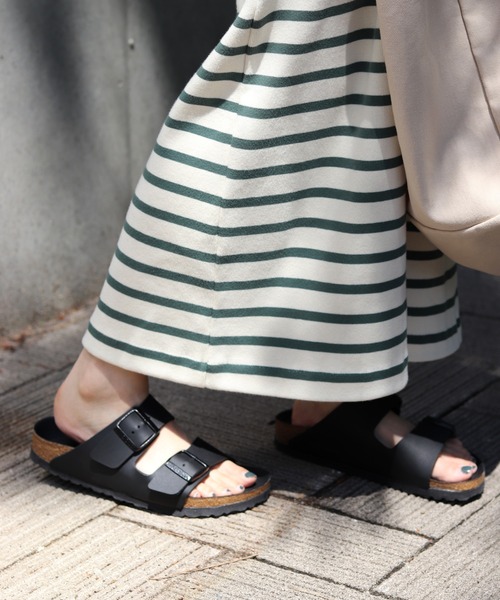 BIRKENSTOCK ブラック サボサンダル ぞん BIRKENSTOCK サンダル BOSTON/ボストン シアリング ブラック