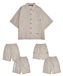 DOUBLE STEAL | TYPWRITER WIDE PANT(カーゴパンツ)