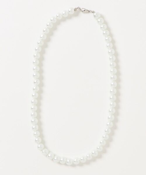 Fun & Daily（ファンアンドデイリー）の「F&D : シングルパールネックレス（ネックレス・レディース・ホワイト・FREE）」の3枚目の写真