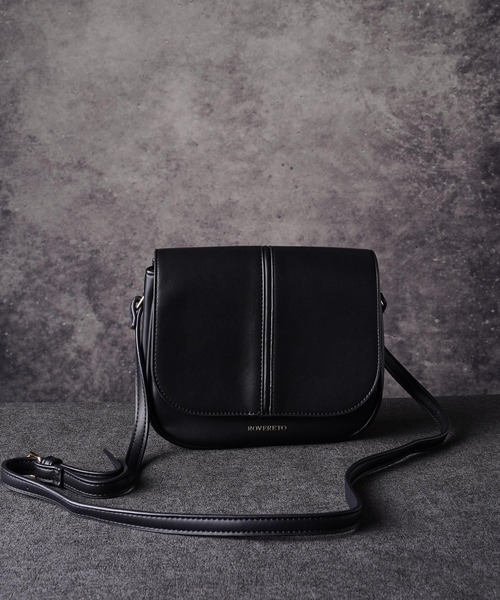 ROVERETO（ロベレート）の「ROVERETO FEGRVT03(ST)（ショルダーバッグ・レディース・キャメル/ブラック/A/B・FREE）」の2枚目の写真