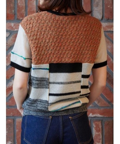 A PUPIL（アピューピル）の「A PUPIL CMB SWTR（ニット/セーター・レディース・オレンジ・SMALL）」の5枚目の写真