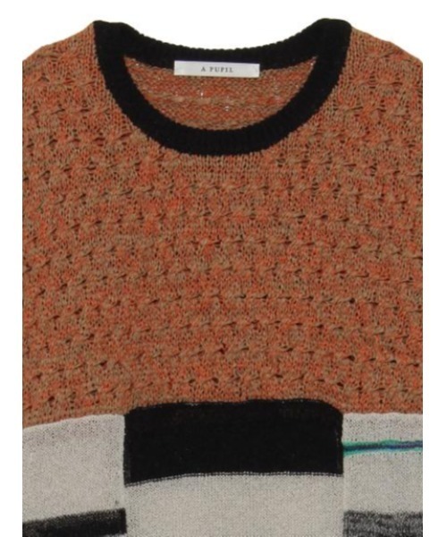 A PUPIL（アピューピル）の「A PUPIL CMB SWTR（ニット/セーター・レディース・オレンジ・SMALL）」の9枚目の写真