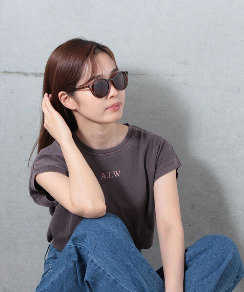 fredy repit(フレディレピ)の「ウエリントンサングラス(サングラス・レディース・ベージュ/グレー/ベージュ系その他3・FREE)」の6枚目の写真