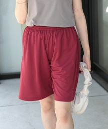 パンツ（レッド/赤色系・ハーフ・ひざ丈）ファッション通販 - ZOZOTOWN