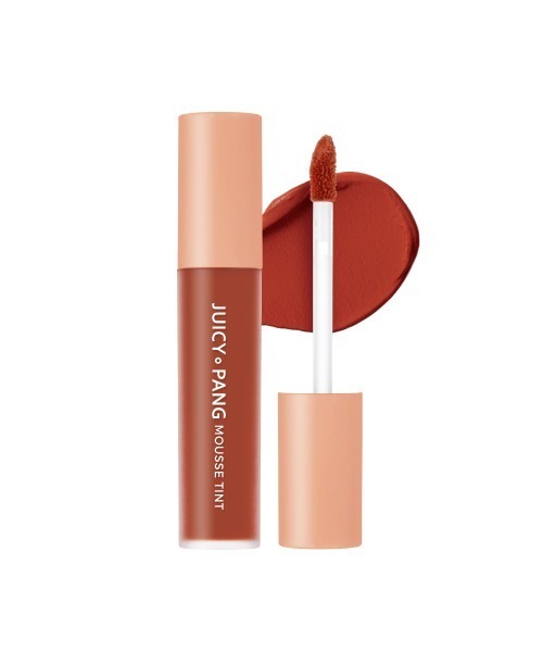 A'pieu（アピュー）の「【A'pieu/アピュー】ジューシーパン　ムースティント（口紅/リップティント/グロス・レディース・RD04 ストロベリー/RD05 プラム/CR06 甘柿/CR07 フルーツトマト・FREE）」の2枚目の写真