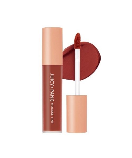 A'pieu（アピュー）の「【A'pieu/アピュー】ジューシーパン　ムースティント（口紅/リップティント/グロス・レディース・RD04 ストロベリー/RD05 プラム/CR06 甘柿/CR07 フルーツトマト・FREE）」の3枚目の写真