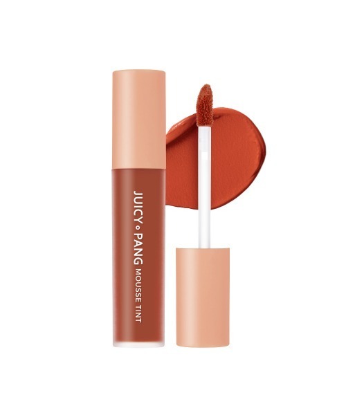 A'pieu（アピュー）の「【A'pieu/アピュー】ジューシーパン　ムースティント（口紅/リップティント/グロス・レディース・RD04 ストロベリー/RD05 プラム/CR06 甘柿/CR07 フルーツトマト・FREE）」の4枚目の写真