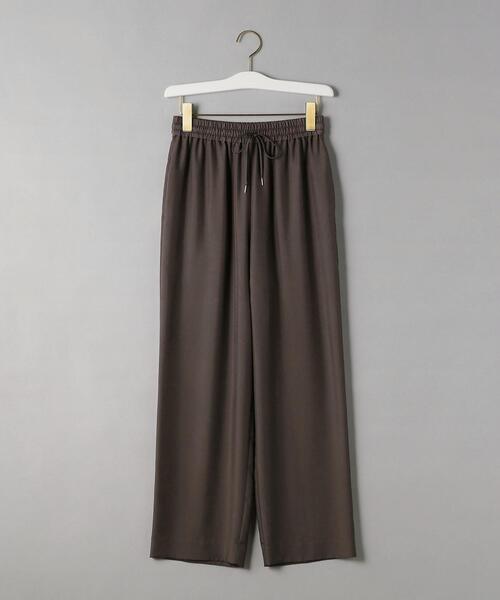 BEAUTY&YOUTH UNITED ARROWS(ビューティーアンドユースユナイテッドアローズ)の「BY ツイルドローストイージー パンツ 2 -ウォッシャブル-(その他パンツ・レディース・ダークブラウン/ワインレッド/ブラウン・SMALL/MEDIUM/LARGE)」の15枚目の写真