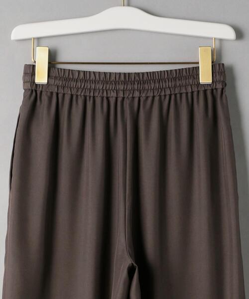 BEAUTY&YOUTH UNITED ARROWS(ビューティーアンドユースユナイテッドアローズ)の「BY ツイルドローストイージー パンツ 2 -ウォッシャブル-(その他パンツ・レディース・ダークブラウン/ワインレッド/ブラウン・SMALL/MEDIUM/LARGE)」の21枚目の写真