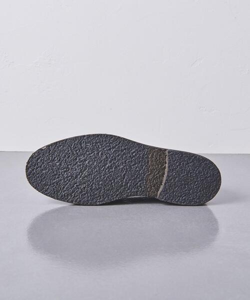 SOLOVIERE（ソロヴィエール）の「＜JACQUES SOLOVIERE （ジャック ソロヴィエール）＞ SUEDE ALEXIS/スリッポン†（スリッポン・メンズ・ダークブラウン/ブラック・42/40/43/41）」の12枚目の写真