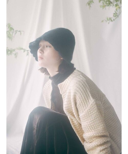 merry jenny（メリージェニー）の「Foilニットカーディガン（カーディガン/ボレロ・レディース・シルバー/ゴールド・FREE）」の19枚目の写真