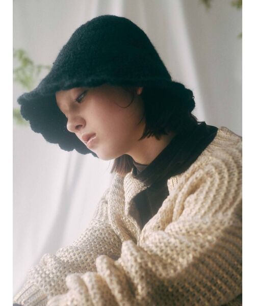 merry jenny（メリージェニー）の「Foilニットカーディガン（カーディガン/ボレロ・レディース・シルバー/ゴールド・FREE）」の8枚目の写真