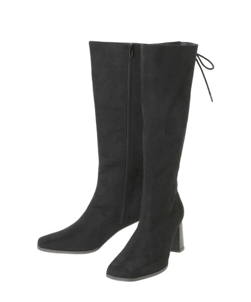 MERCURYDUO（マーキュリーデュオ）の「バックレースアップミドルブーツ（その他シューズ・レディース・ブラック/ブラウン・36/38）」の12枚目の写真