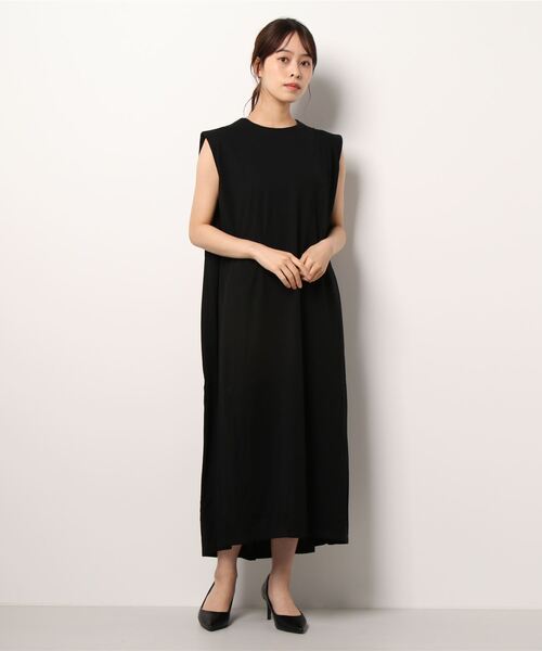 AMERICAN HOLIC（アメリカンホリック）の「Aラインノースリーブワンピース（ワンピース・レディース・ブラック/ブルーグリーン・M/L）」の19枚目の写真