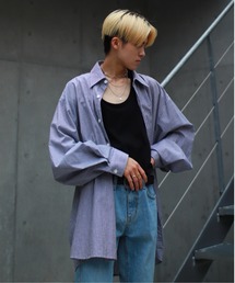 ASTRAL | 【Astral】stripe long sleeve shirt(シャツ/ブラウス)