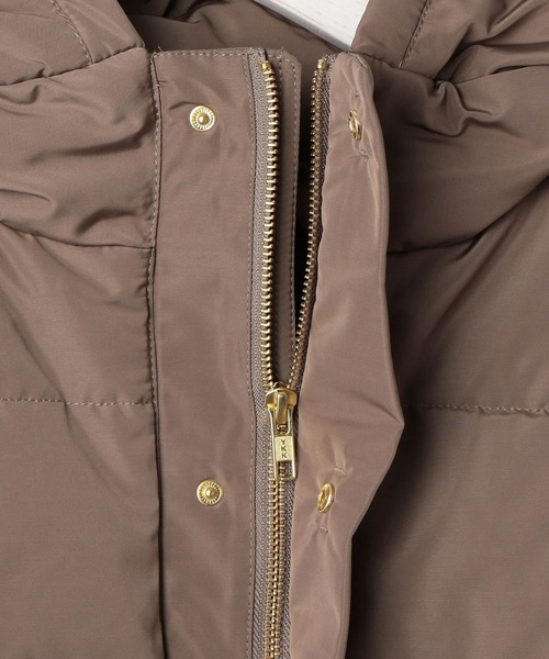 Grand PARK（グランドパーク）の「タフタダウンベスト（ダウンベスト・レディース・チャコールグレー/ライトグレー/ブラウン/ネイビー・FREE）」の10枚目の写真