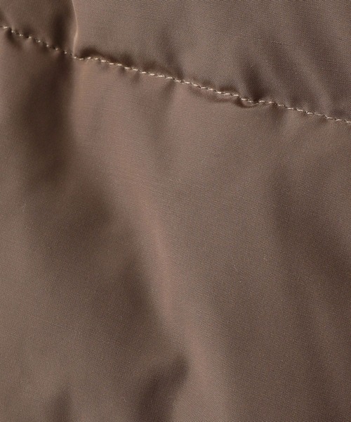 Grand PARK（グランドパーク）の「タフタダウンベスト（ダウンベスト・レディース・チャコールグレー/ライトグレー/ブラウン/ネイビー・FREE）」の13枚目の写真