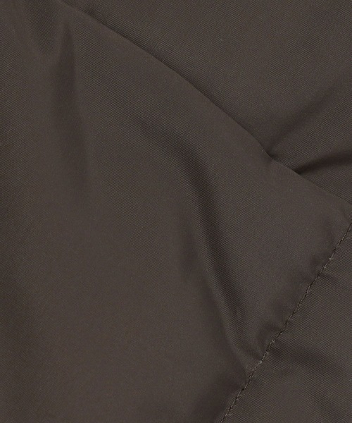 Grand PARK（グランドパーク）の「タフタダウンベスト（ダウンベスト・レディース・チャコールグレー/ライトグレー/ブラウン/ネイビー・FREE）」の15枚目の写真