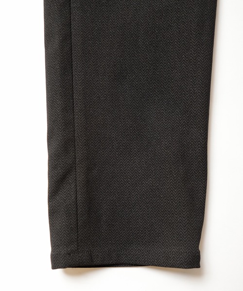 UNION STATION（ユニオンステーション）の「ハイパーストレッチ裏起毛ファイブポケットパンツ（スラックス・メンズ・ブラック系その他/チェック・LL/S/M/L）」の9枚目の写真