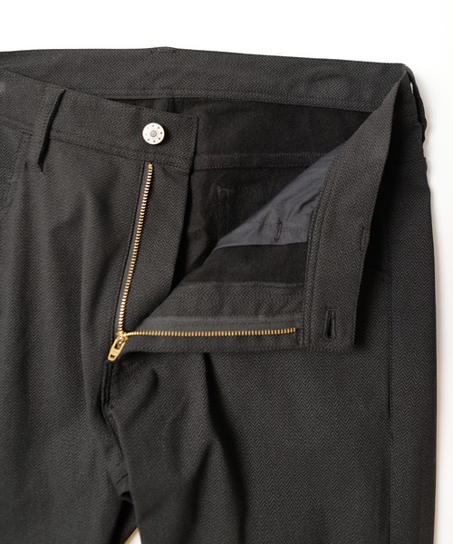 UNION STATION（ユニオンステーション）の「ハイパーストレッチ裏起毛ファイブポケットパンツ（スラックス・メンズ・ブラック系その他/チェック・LL/S/M/L）」の10枚目の写真