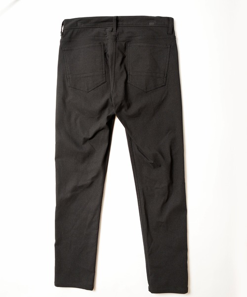 UNION STATION（ユニオンステーション）の「ハイパーストレッチ裏起毛ファイブポケットパンツ（スラックス・メンズ・ブラック系その他/チェック・LL/S/M/L）」の6枚目の写真