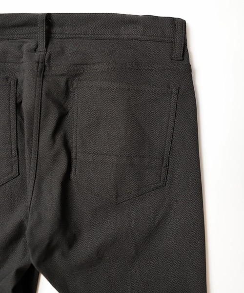 UNION STATION（ユニオンステーション）の「ハイパーストレッチ裏起毛ファイブポケットパンツ（スラックス・メンズ・ブラック系その他/チェック・LL/S/M/L）」の11枚目の写真