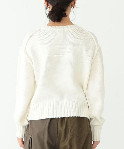 BEAMS BOY(ビームスボーイ)の「BEAMS BOY / ミッキーマウス / ニット(ニット/セーター・レディース・イエロー/ナチュラル・ONE SIZE)」の6枚目の写真