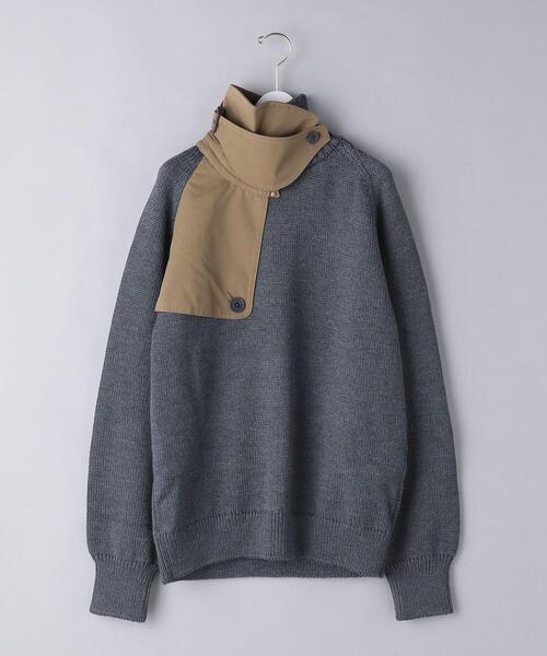 kolor（カラー）の「＜kolor（カラー）＞ ハイネック ニット□□□（T  