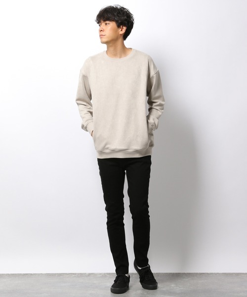 LAKOLE（ラコレ）の「【UNISEX】シルキータッチエコスエードプルオーバー / 228845（スウェット・メンズ・パープル/ライトグレー/ライトグリーン/ピンク/ブルー・MEDIUM/SMALL/LARGE/X-LARGE）」の17枚目の写真