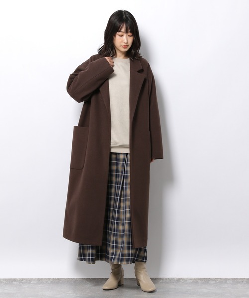 LAKOLE（ラコレ）の「【UNISEX】シルキータッチエコスエードプルオーバー / 228845（スウェット・メンズ・パープル/ライトグレー/ライトグリーン/ピンク/ブルー・MEDIUM/SMALL/LARGE/X-LARGE）」の6枚目の写真