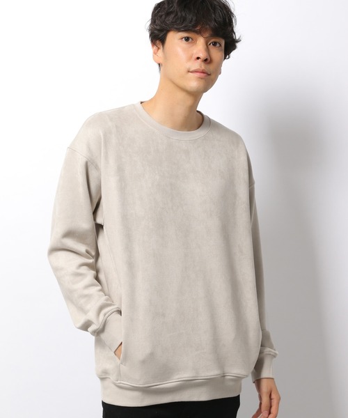 LAKOLE（ラコレ）の「【UNISEX】シルキータッチエコスエードプルオーバー / 228845（スウェット・メンズ・パープル/ライトグレー/ライトグリーン/ピンク/ブルー・MEDIUM/SMALL/LARGE/X-LARGE）」の18枚目の写真